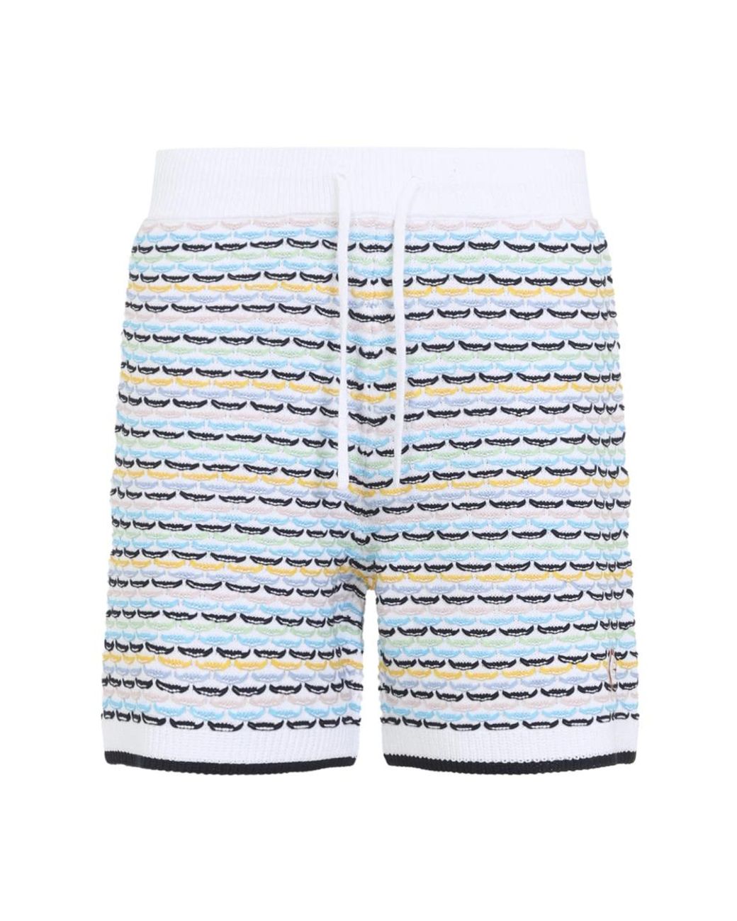 Casablanca Blue Casual Shorts for men