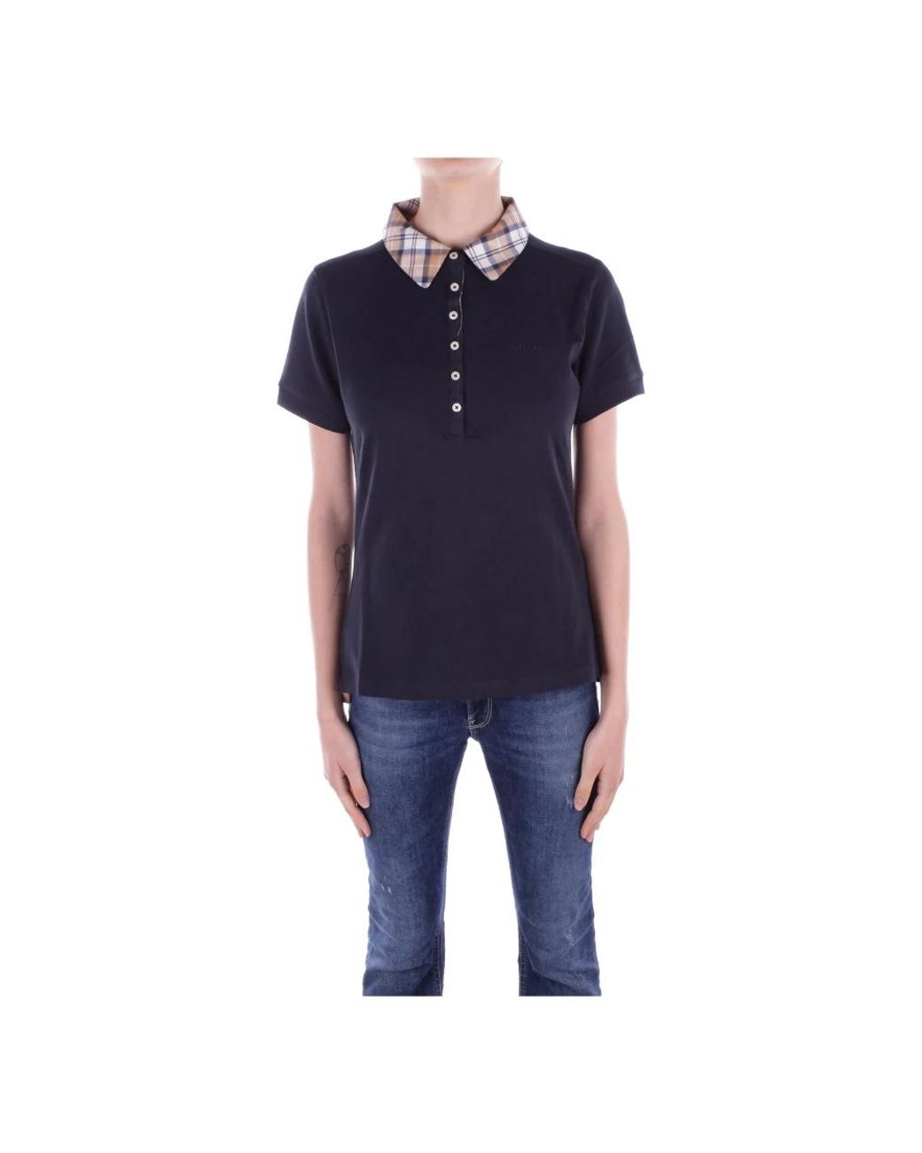 Barbour Blue Polo Shirts