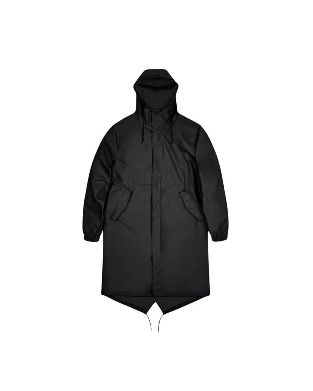 Rains Black Rain Jackets for men