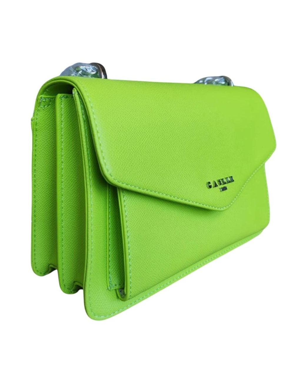 Gaelle Paris Green Shoulder Bags