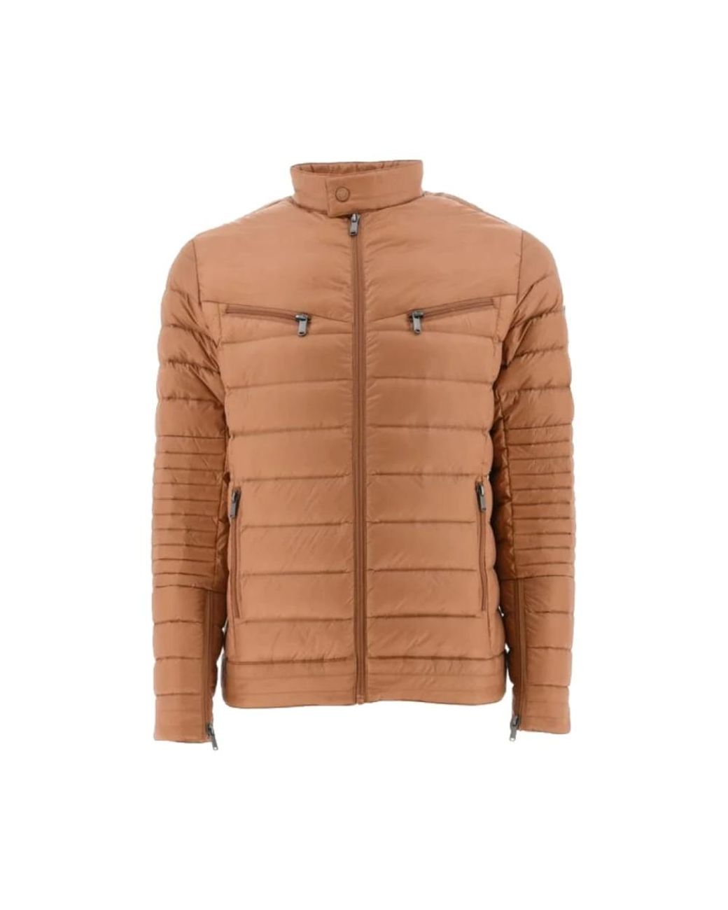 J.O.T.T Jassen ,Bruin ,David Down Jacket in het Brown voor heren