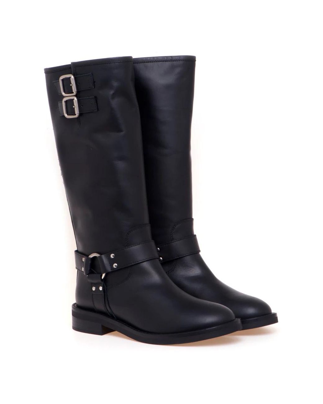 Via Roma 15 Blue High Boots