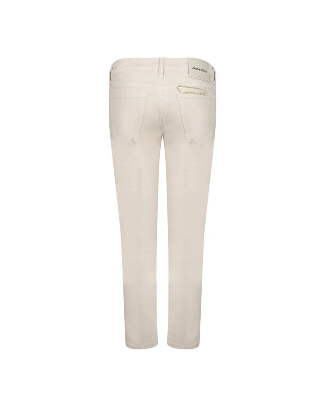 Jacob Cohen White Slim Fit Jeans for men