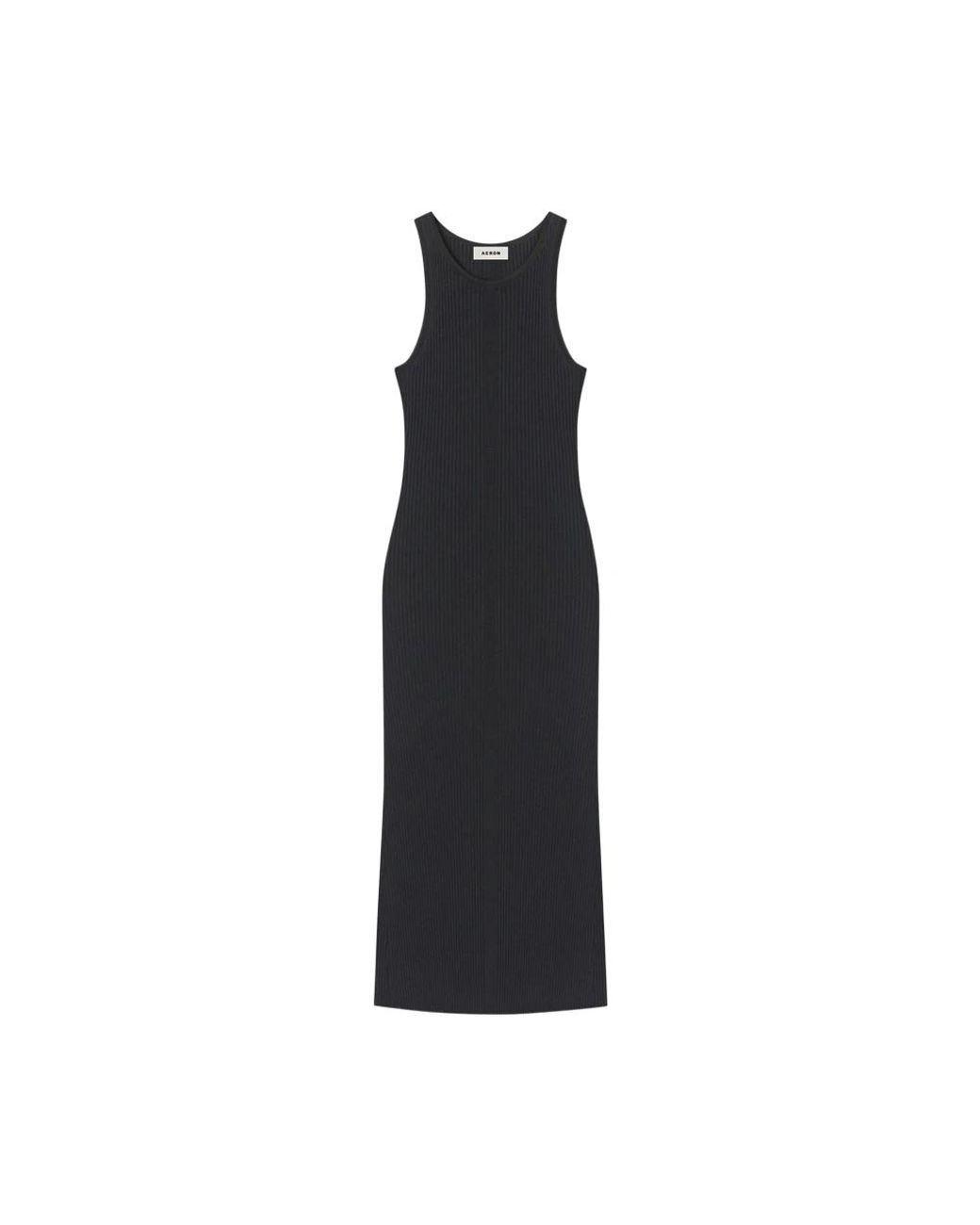 Aeron Black Knitted Dresses