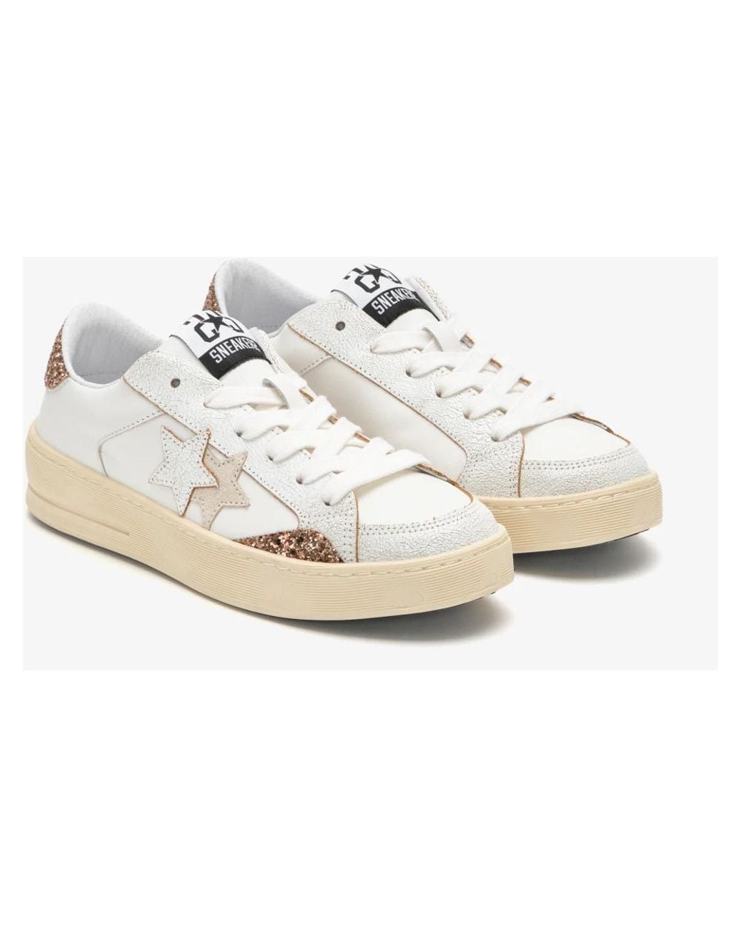 2 Star White Sneakers