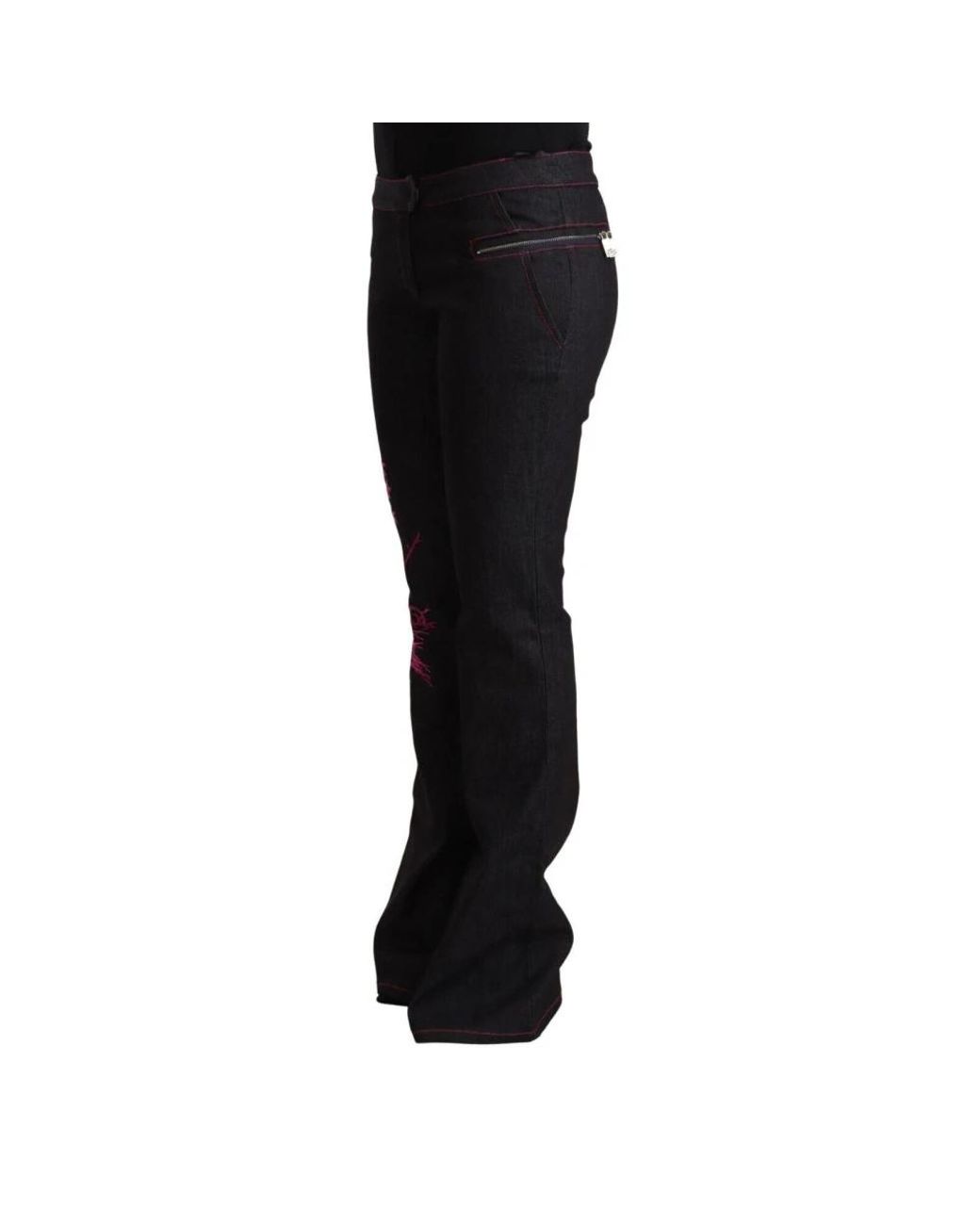 Trousers Exte de color Black
