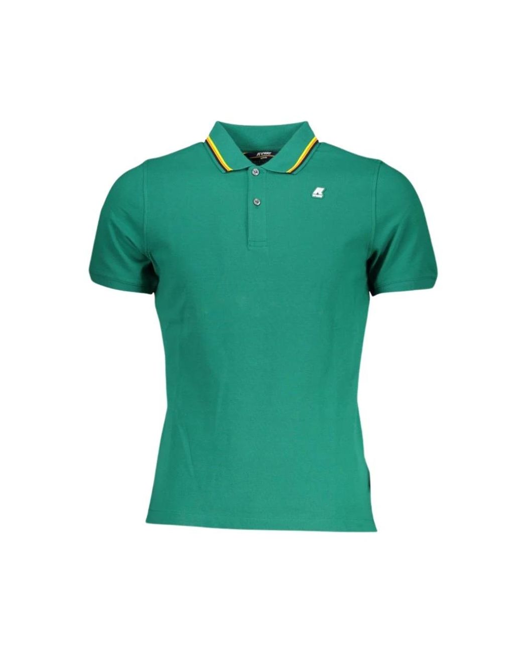 K-Way Green Polo Shirts for men