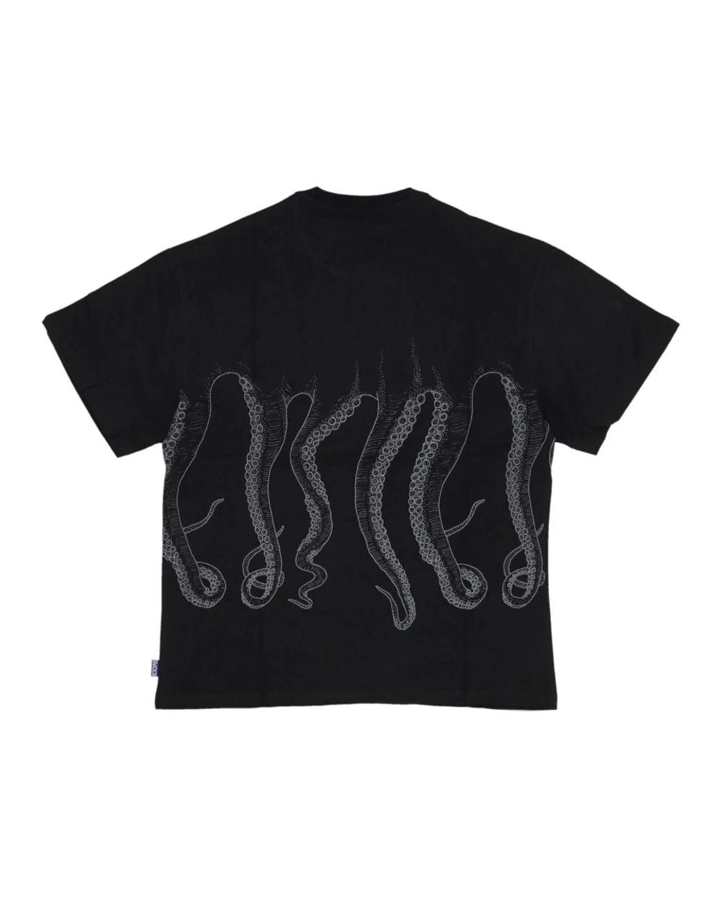 Octopus Black T-Shirts for men
