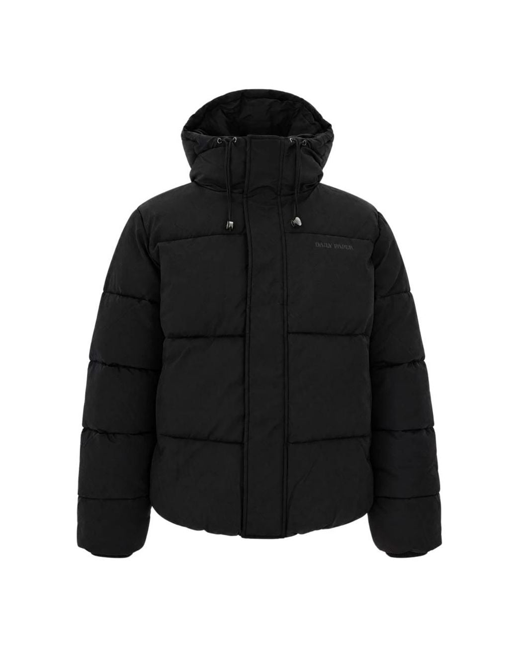 Daily Paper Black Winter Jackets for men