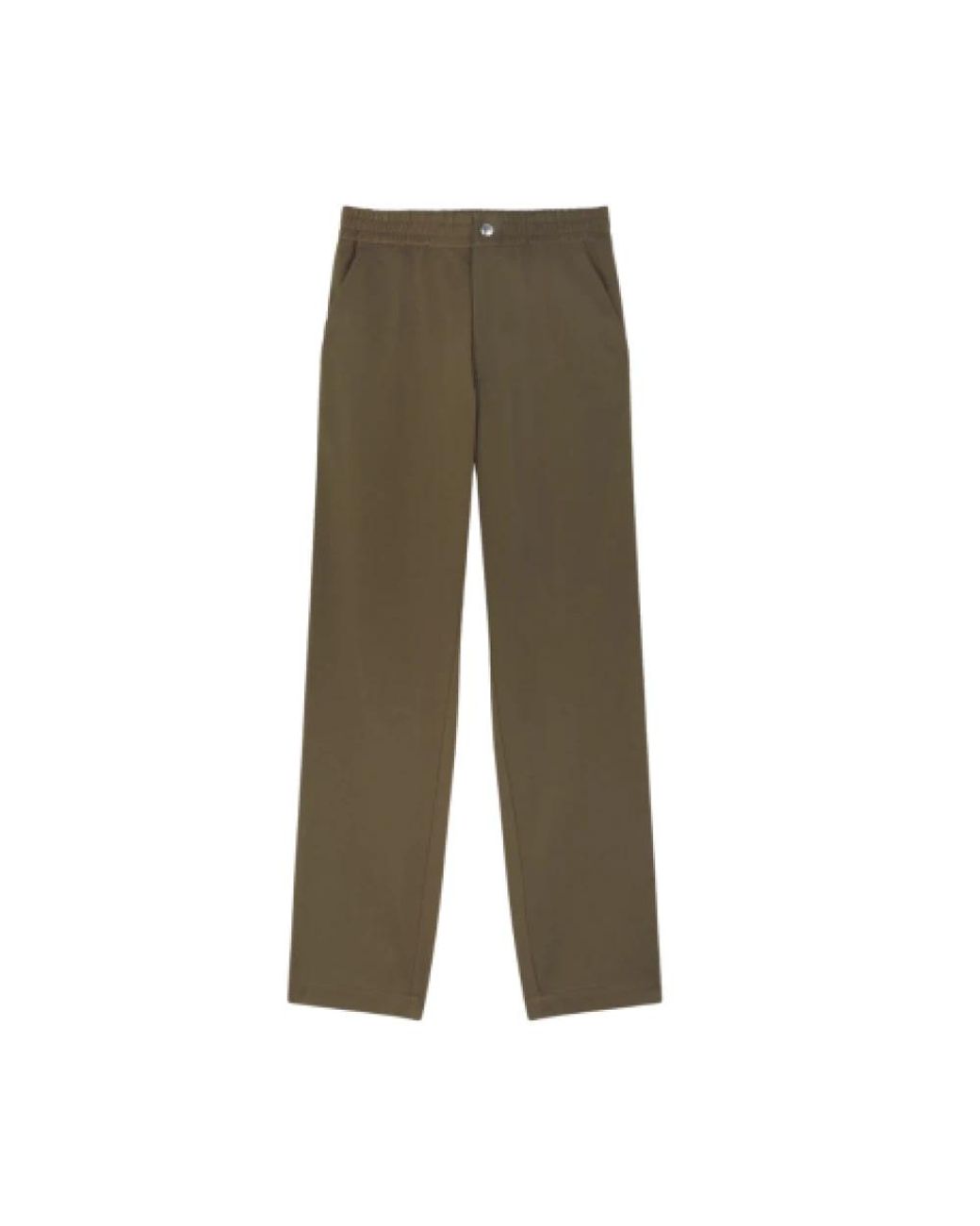 Maison Kitsuné Green Straight Trousers for men