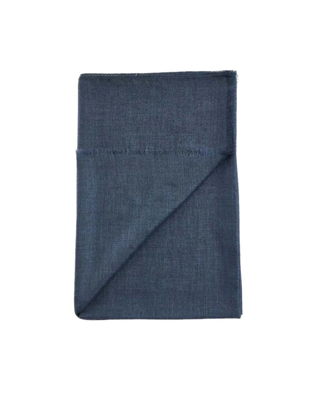 D4.0 Blue Winter Scarves for men