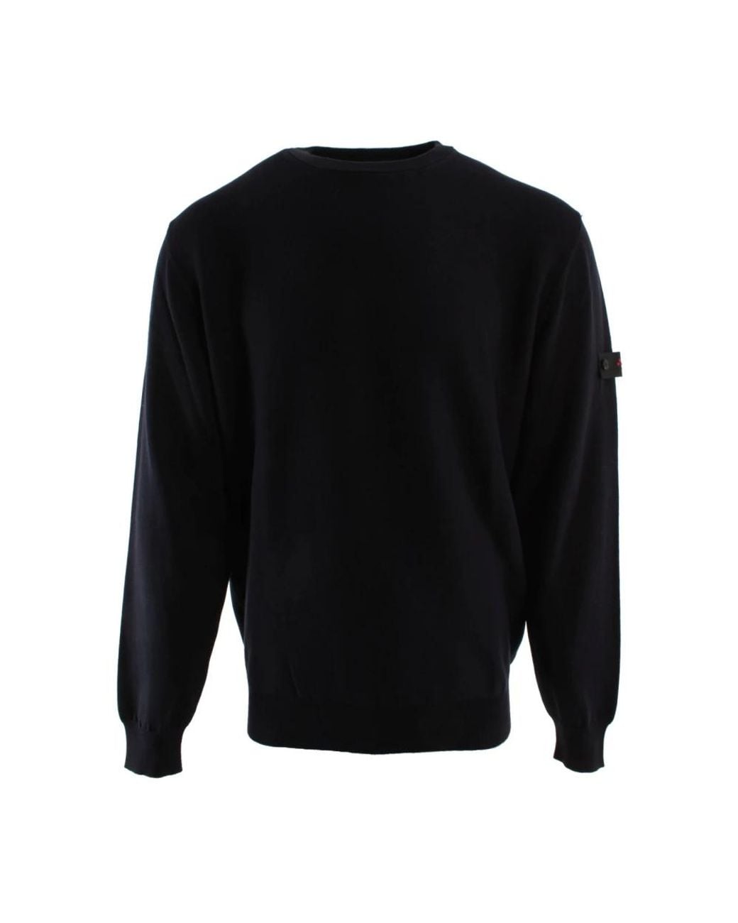 Peuterey Black Round-Neck Knitwear for men