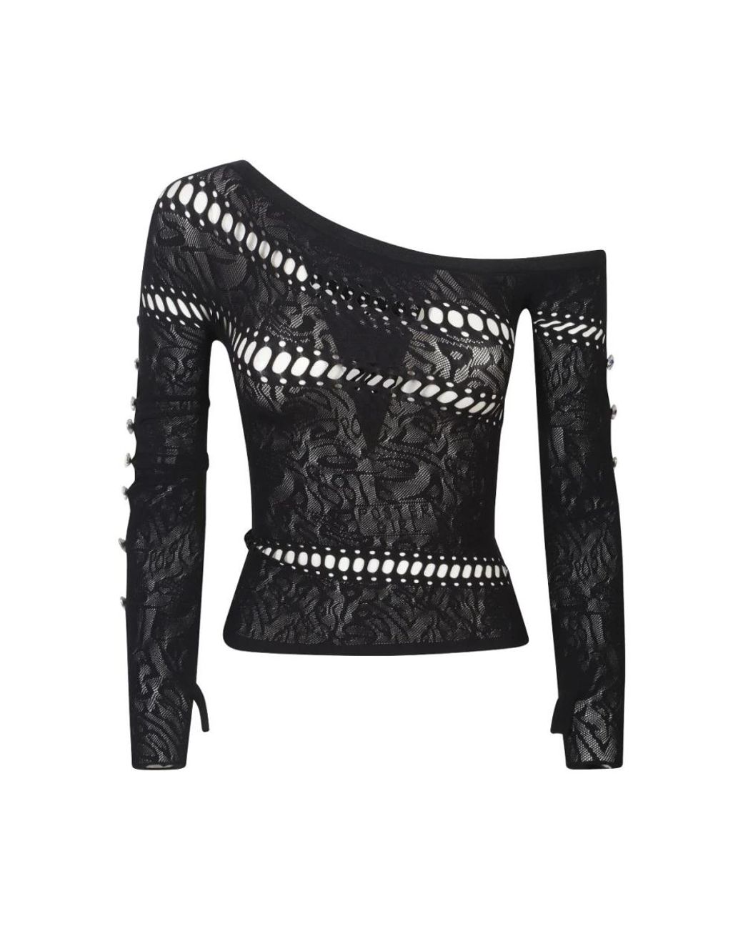 POSTER GIRL Black Long Sleeve T-Shirts