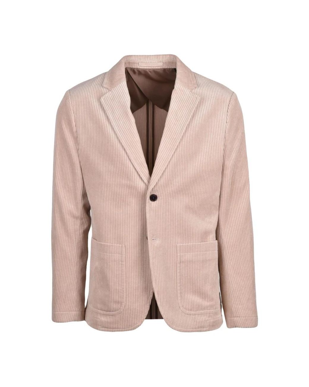 SELECTED Fluwelen Jas in het Pink voor heren