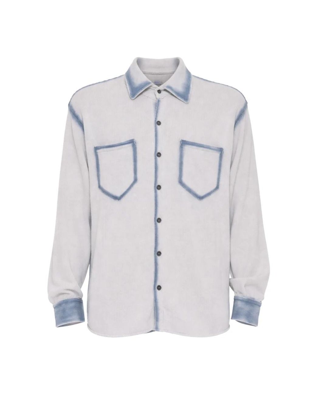 ATOMOFACTORY Blue Casual Shirts for men