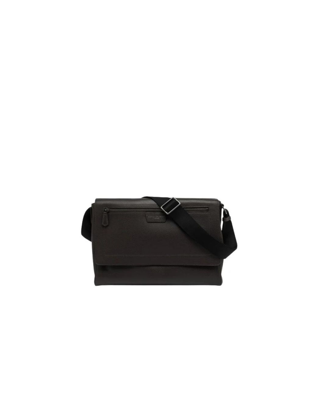 Gianni Chiarini Black Messenger Bags for men