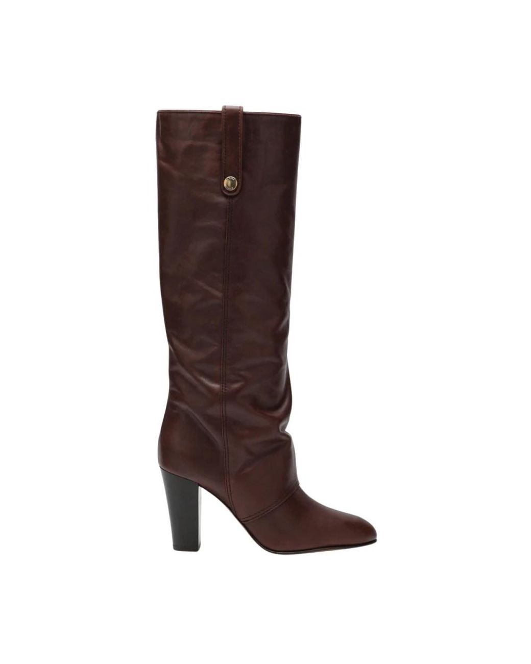 Chloé Brown Anouk Stiefel Mit Absatz
