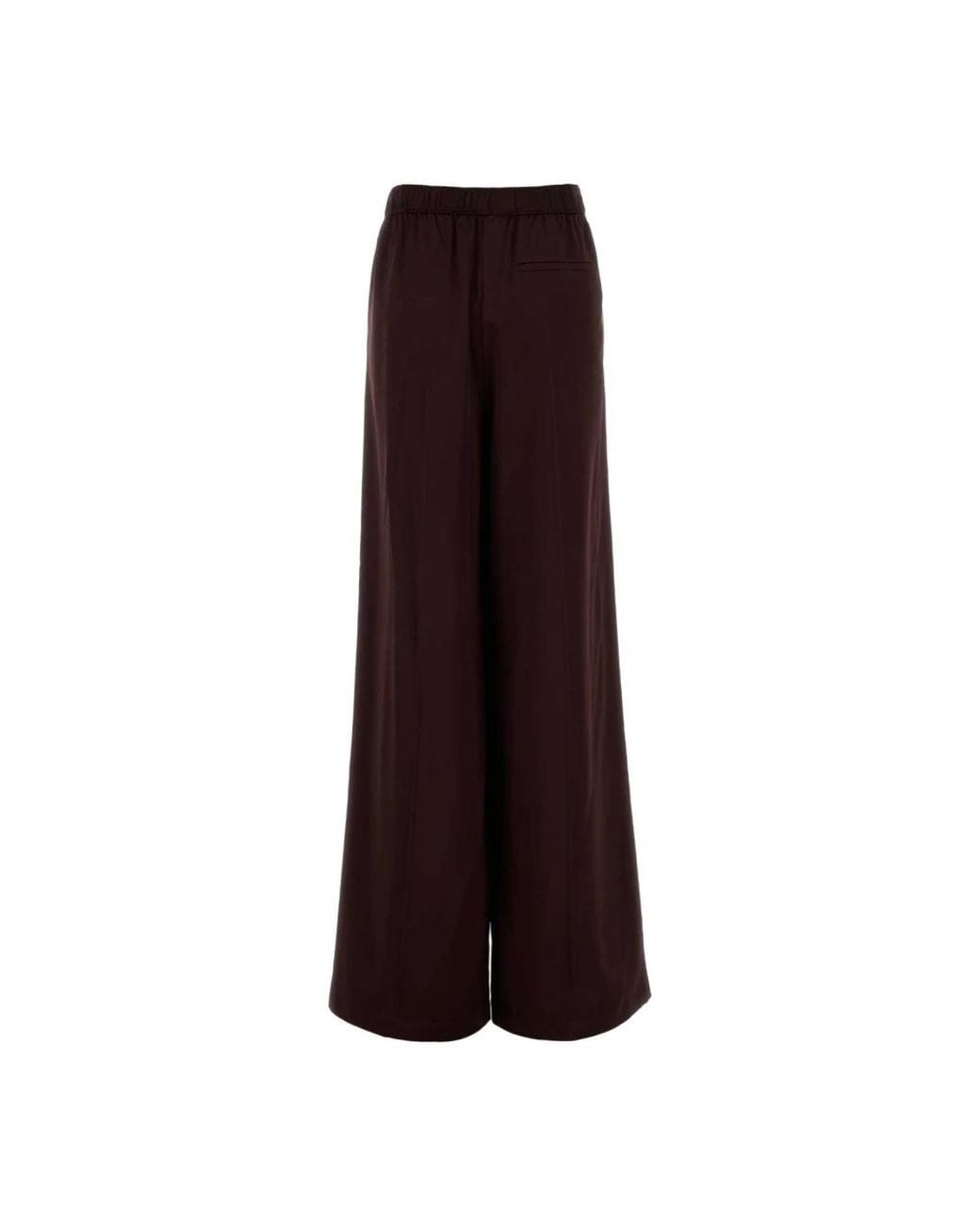 Tory Burch Purple Wide Trousers