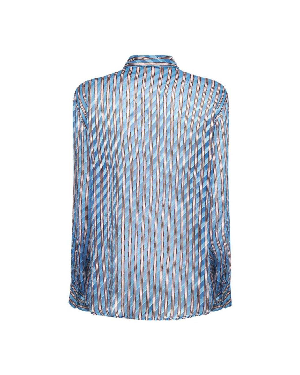 Dries Van Noten Blue Shirts