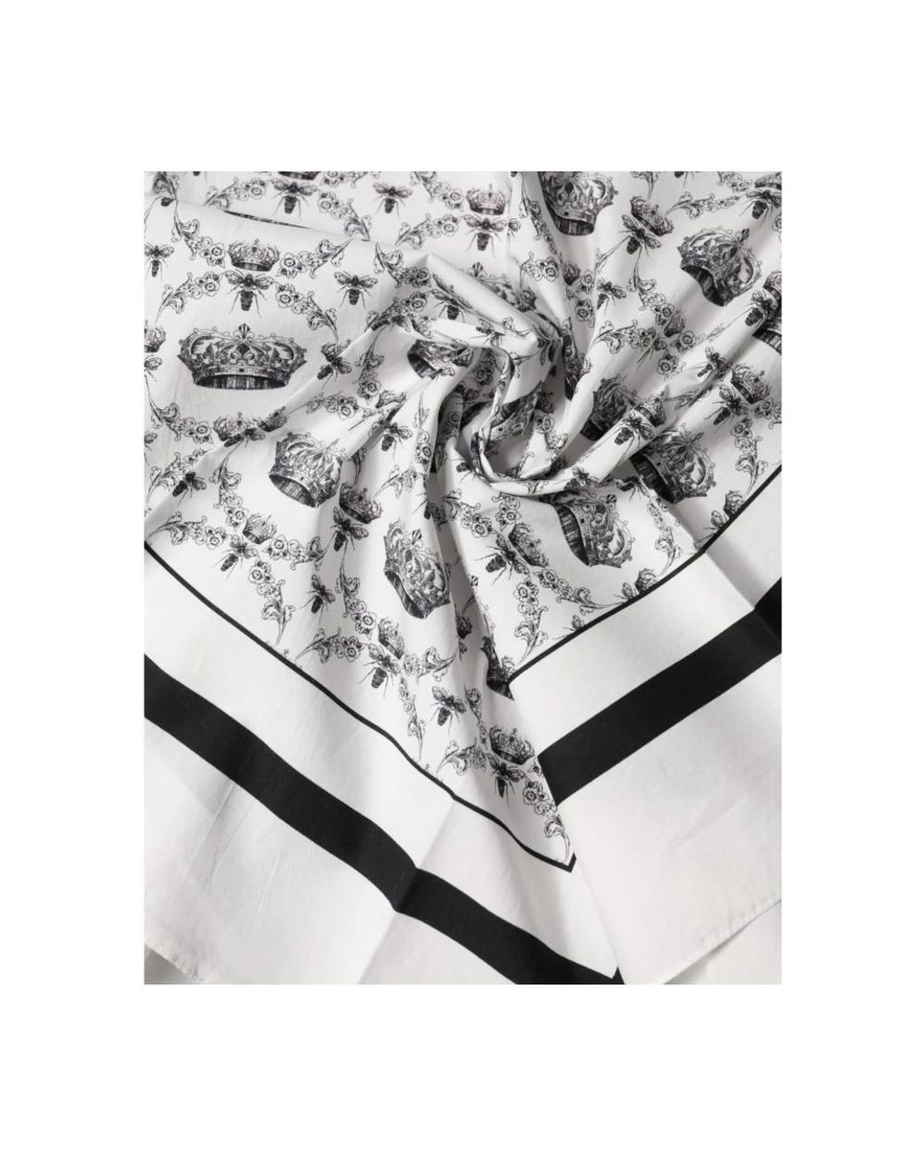 Dolce & Gabbana Black Scarves for men