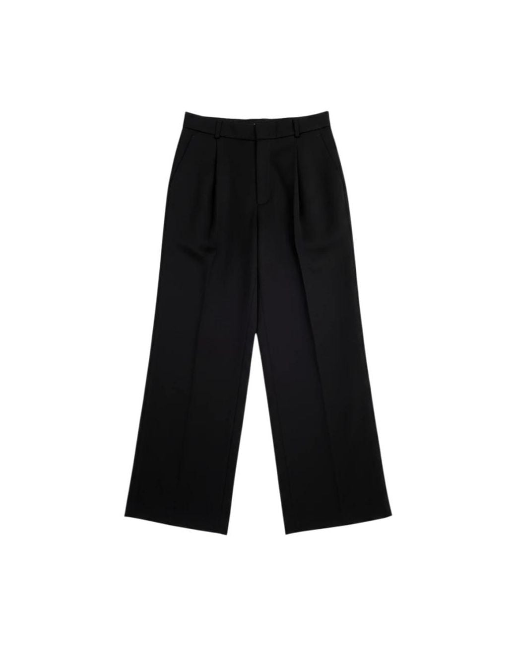 Dondup Black Wide Trousers