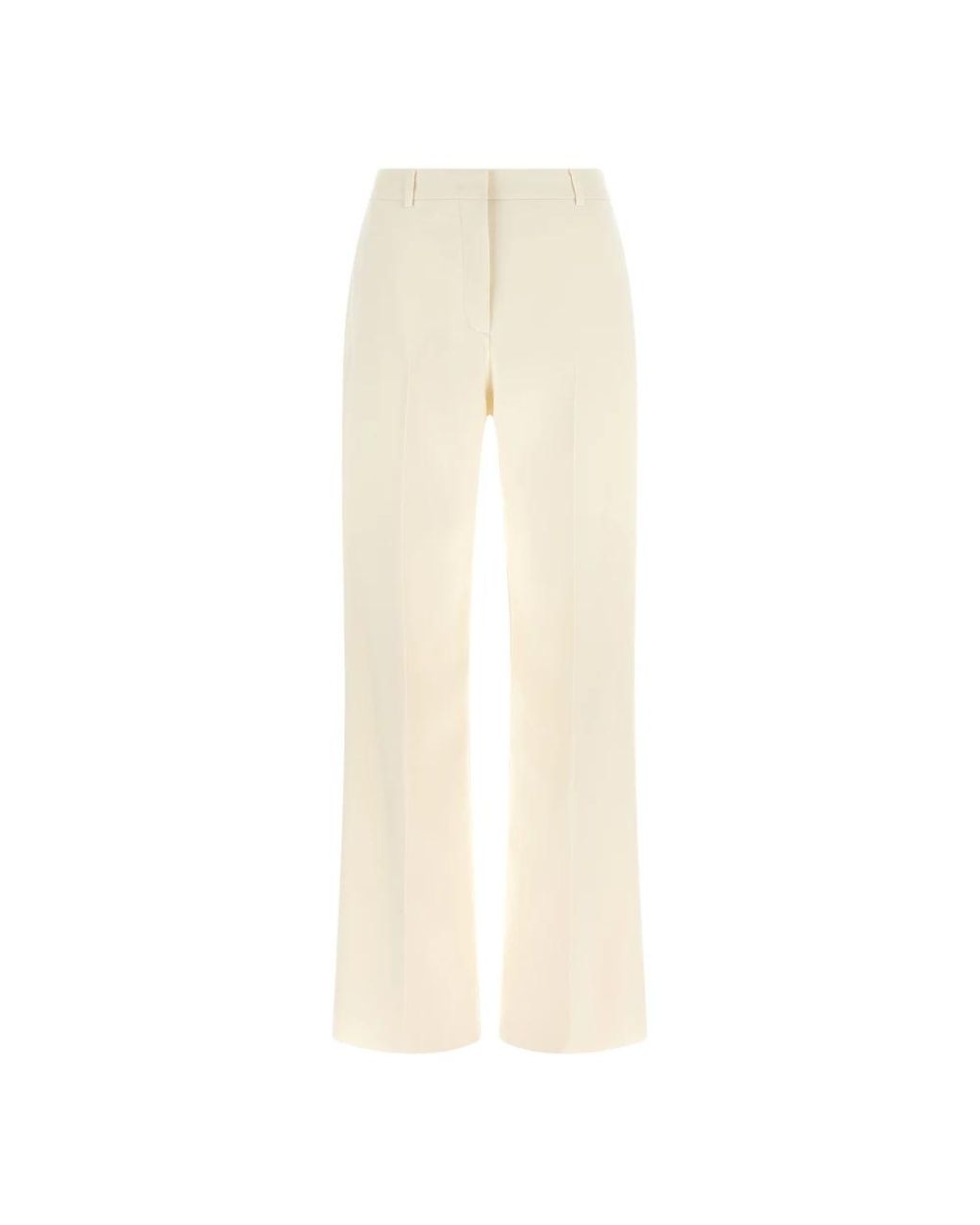 Fendi Rechte Broek in het Natural