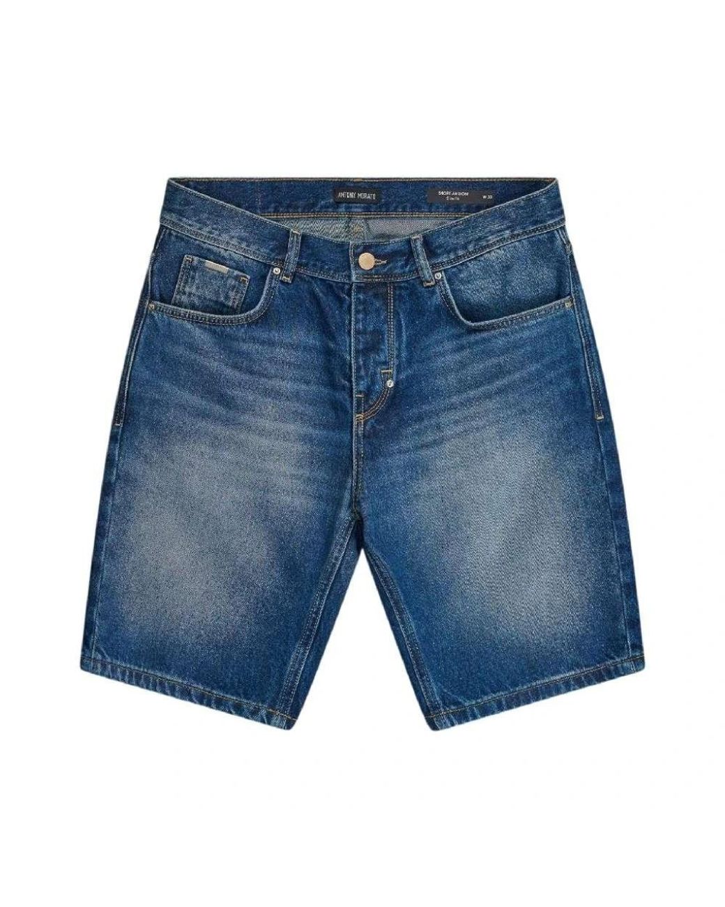 Antony Morato Blue Denim Shorts for men
