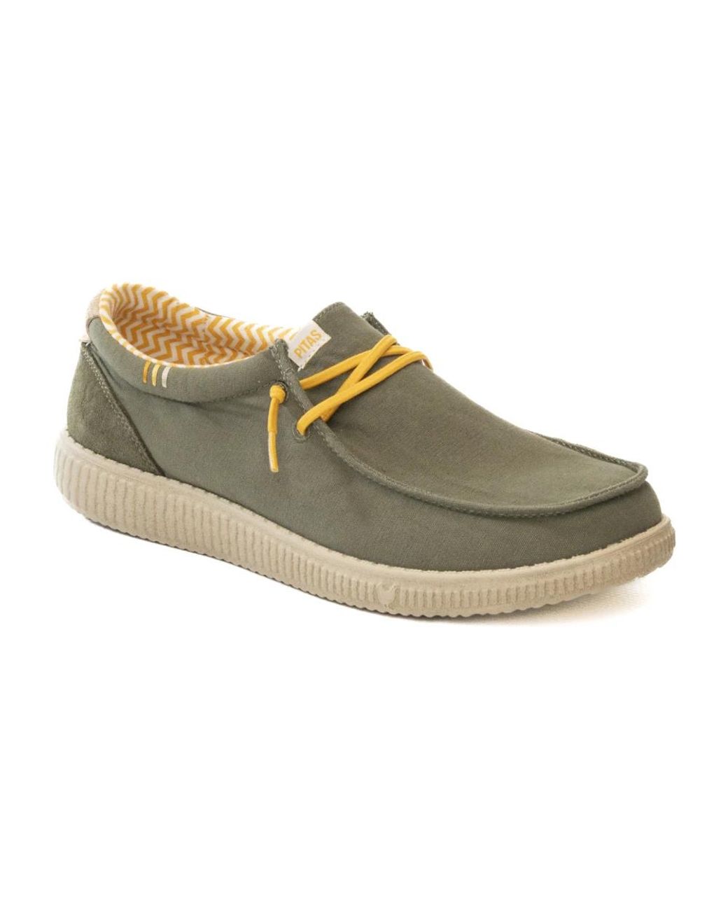 WALK IN PITAS Green Sneakers for men