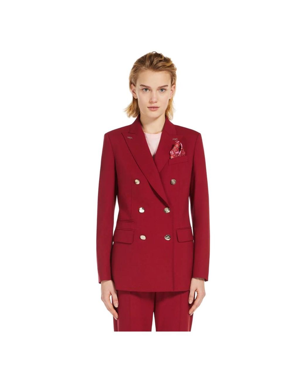 Max Mara Red Blazers
