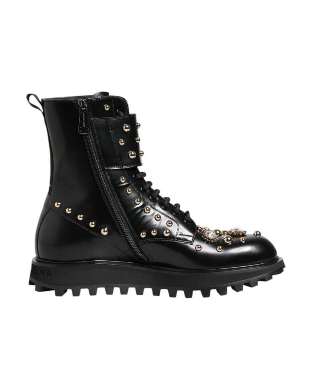 Dolce & Gabbana Lace-Up Boots in Black for Men | Lyst display picture 1