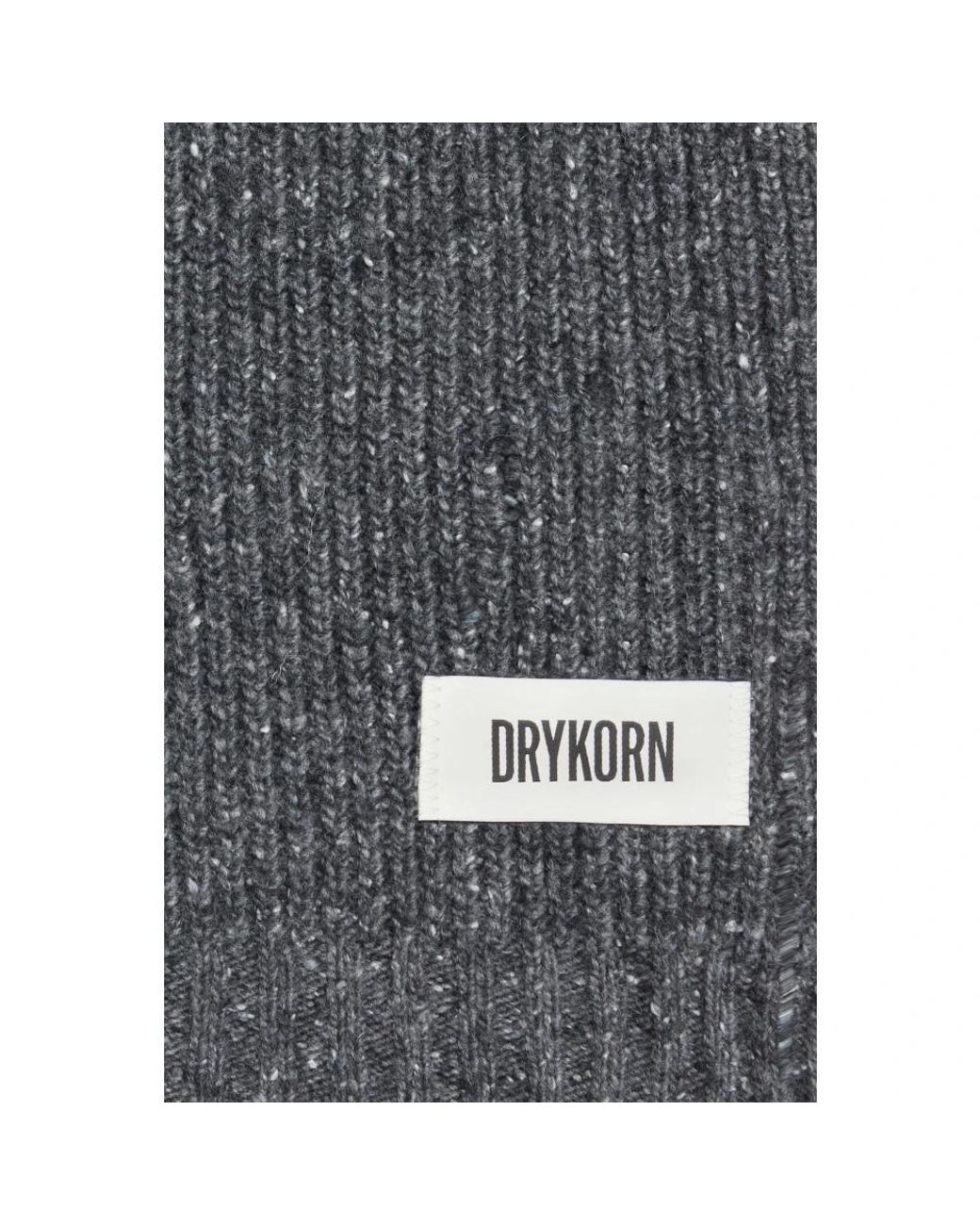 Drykorn Gray Winter Scarves