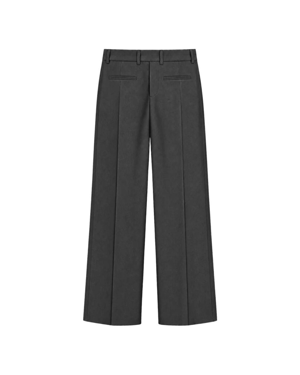 MARSĒM Gray Straight Trousers