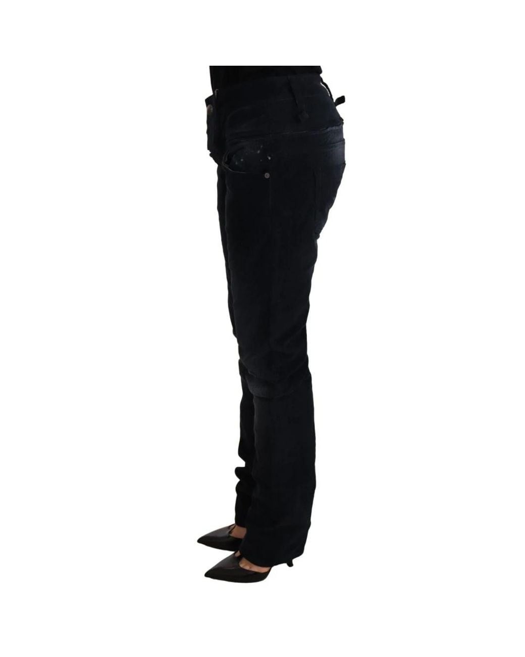 Acht Black Slim-Fit Jeans