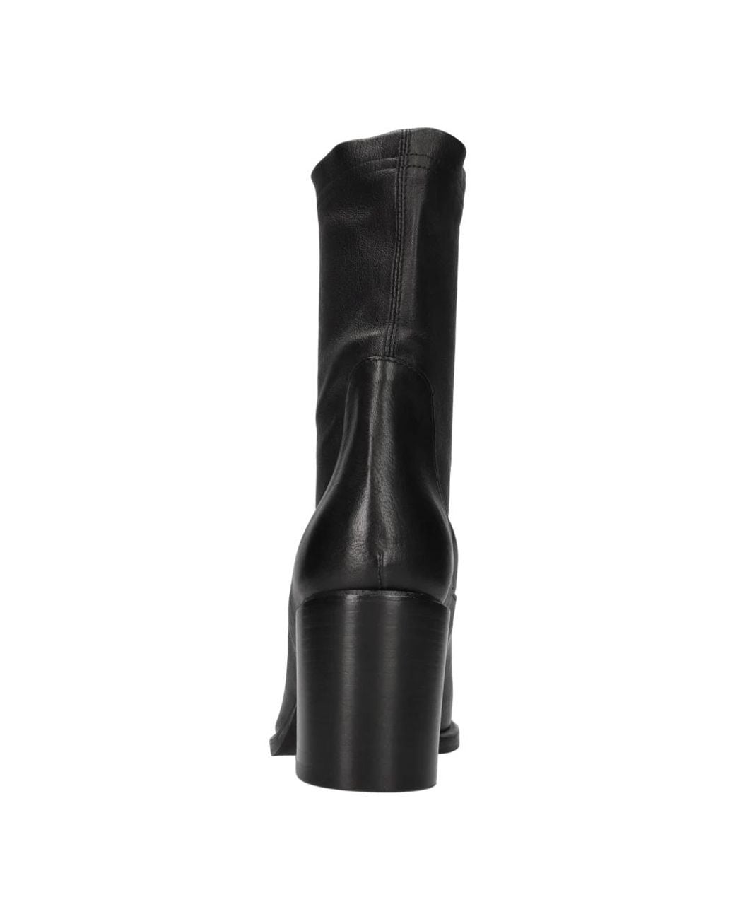 Strategia Black Heeled Boots