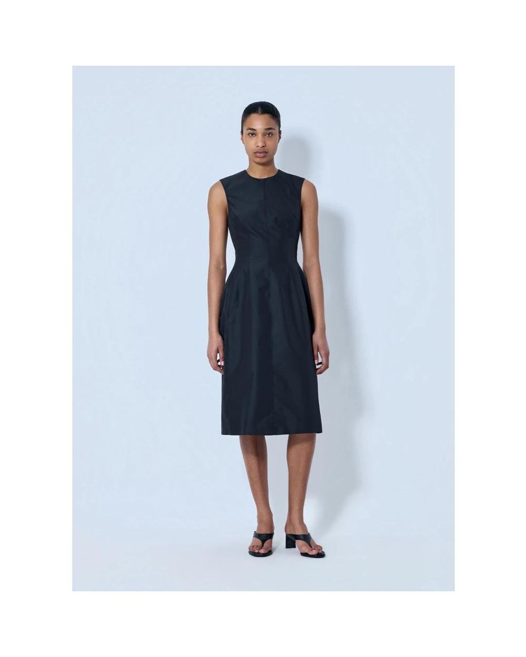 Jil Sander Blue Midi Dresses
