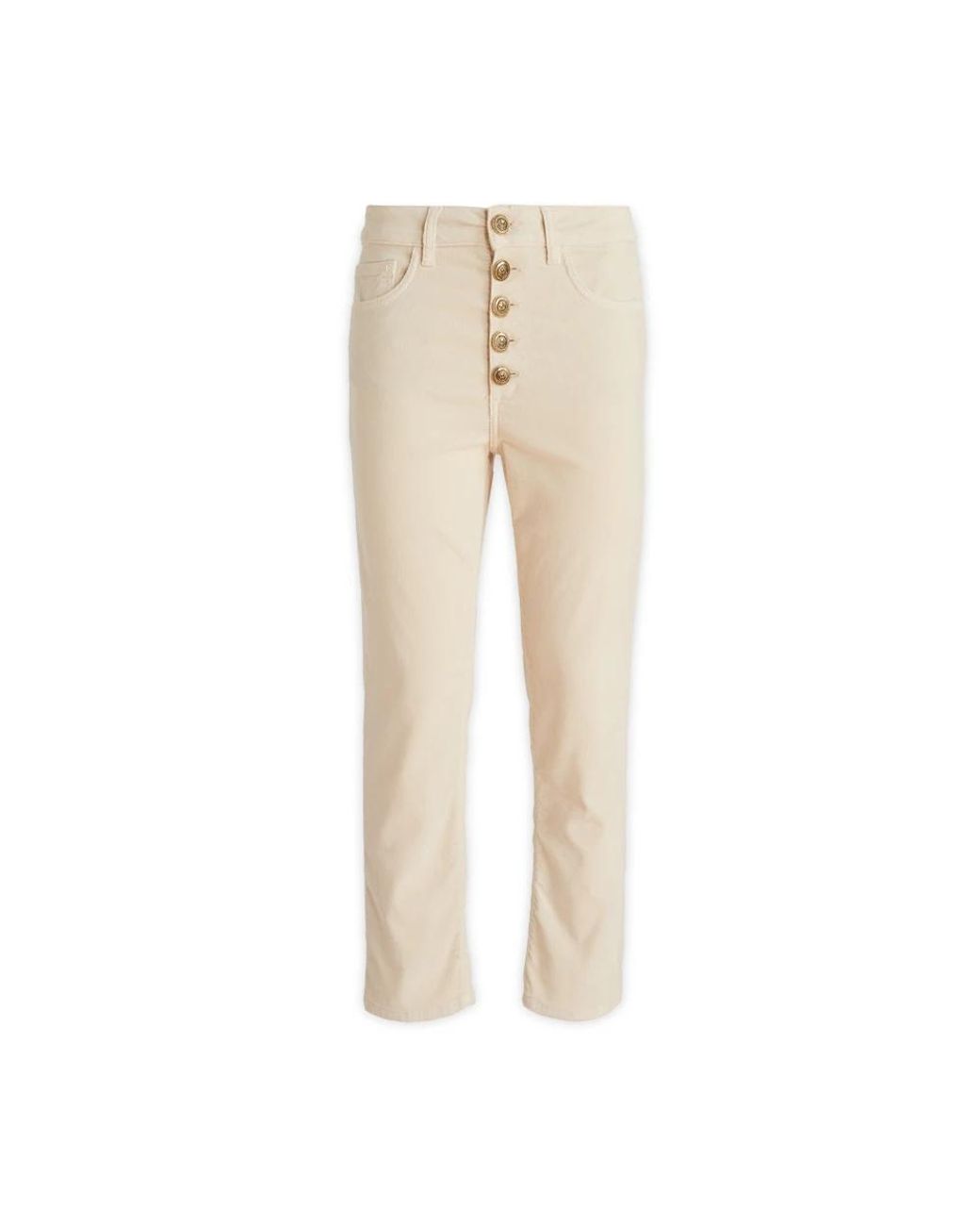 Dondup Natural Straight Trousers