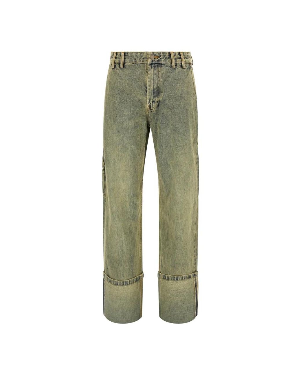 Entire studios Green Straight Fit Jeans