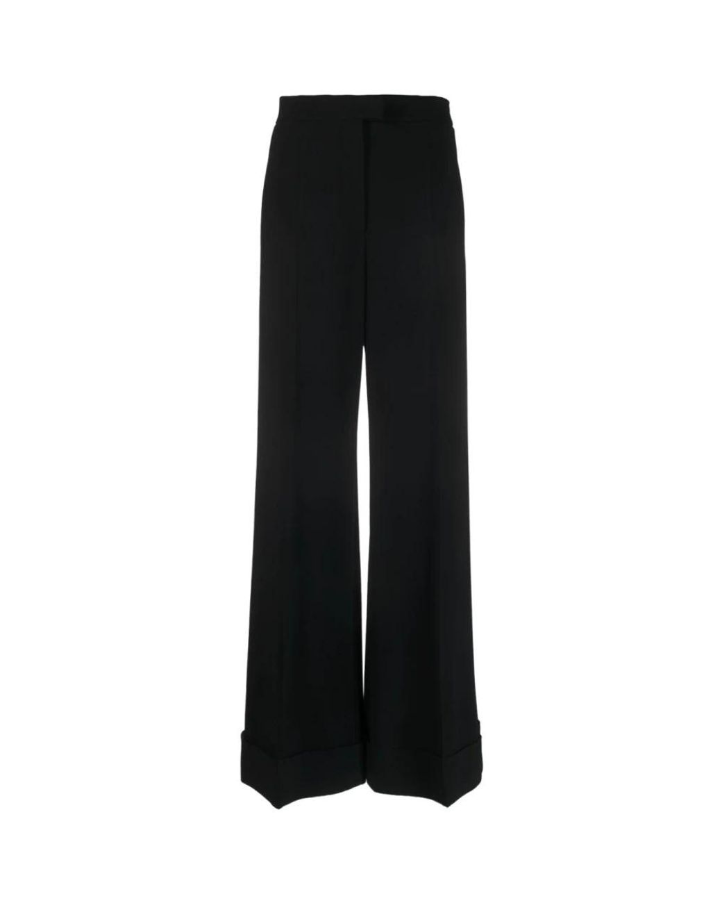 Moschino Black Wide Trousers