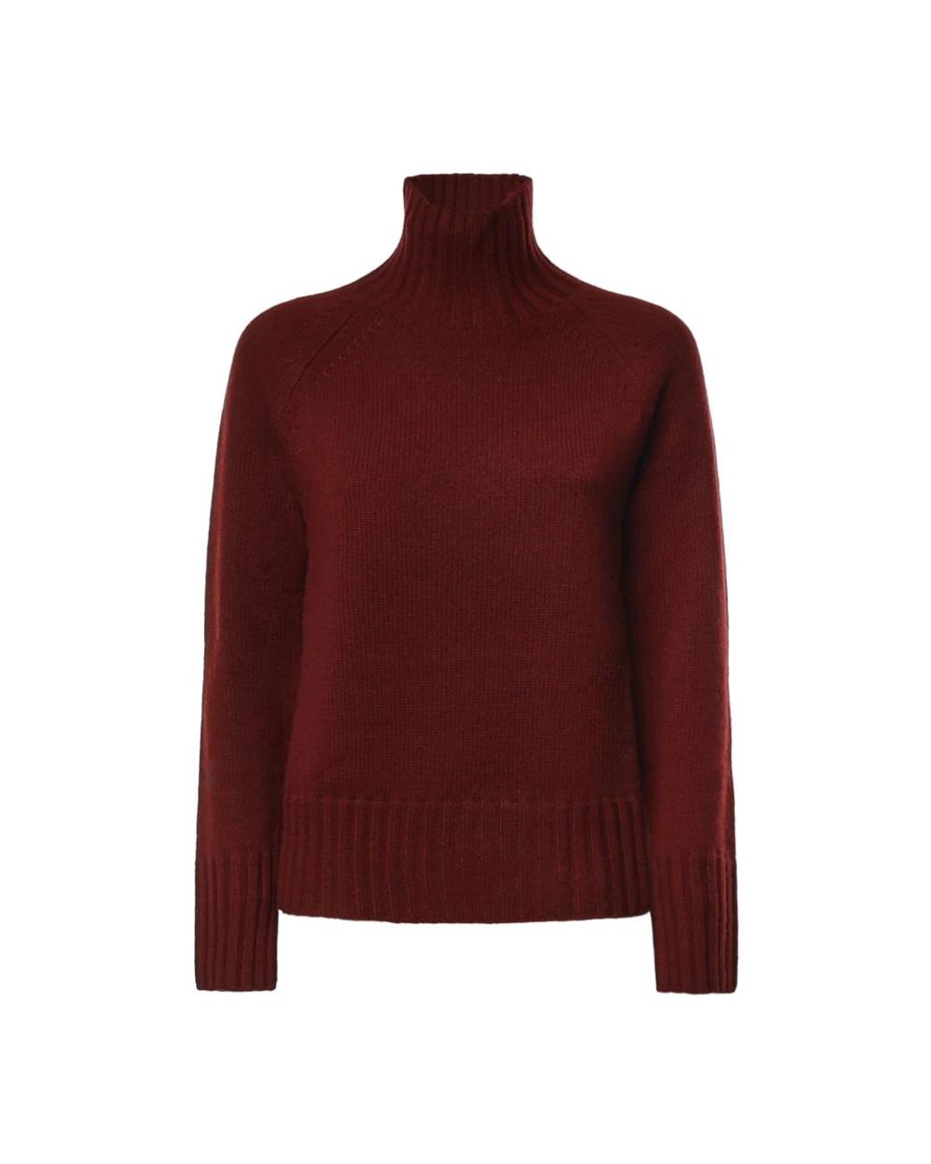 Max Mara Red Turtlenecks