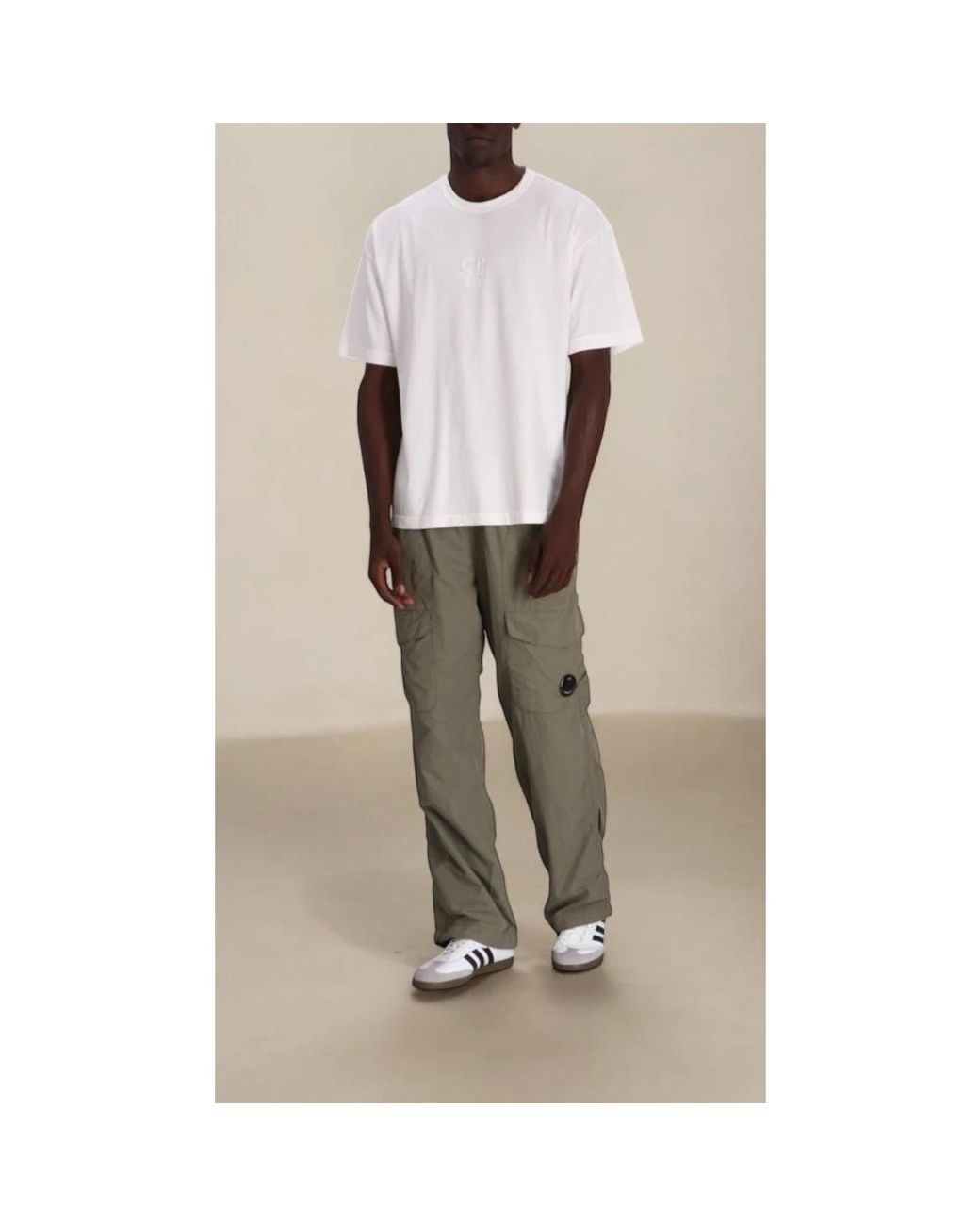 C P Company White T-Shirts for men