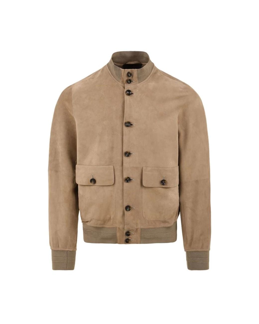 The Jack Leathers Natural Bomber Jackets for men
