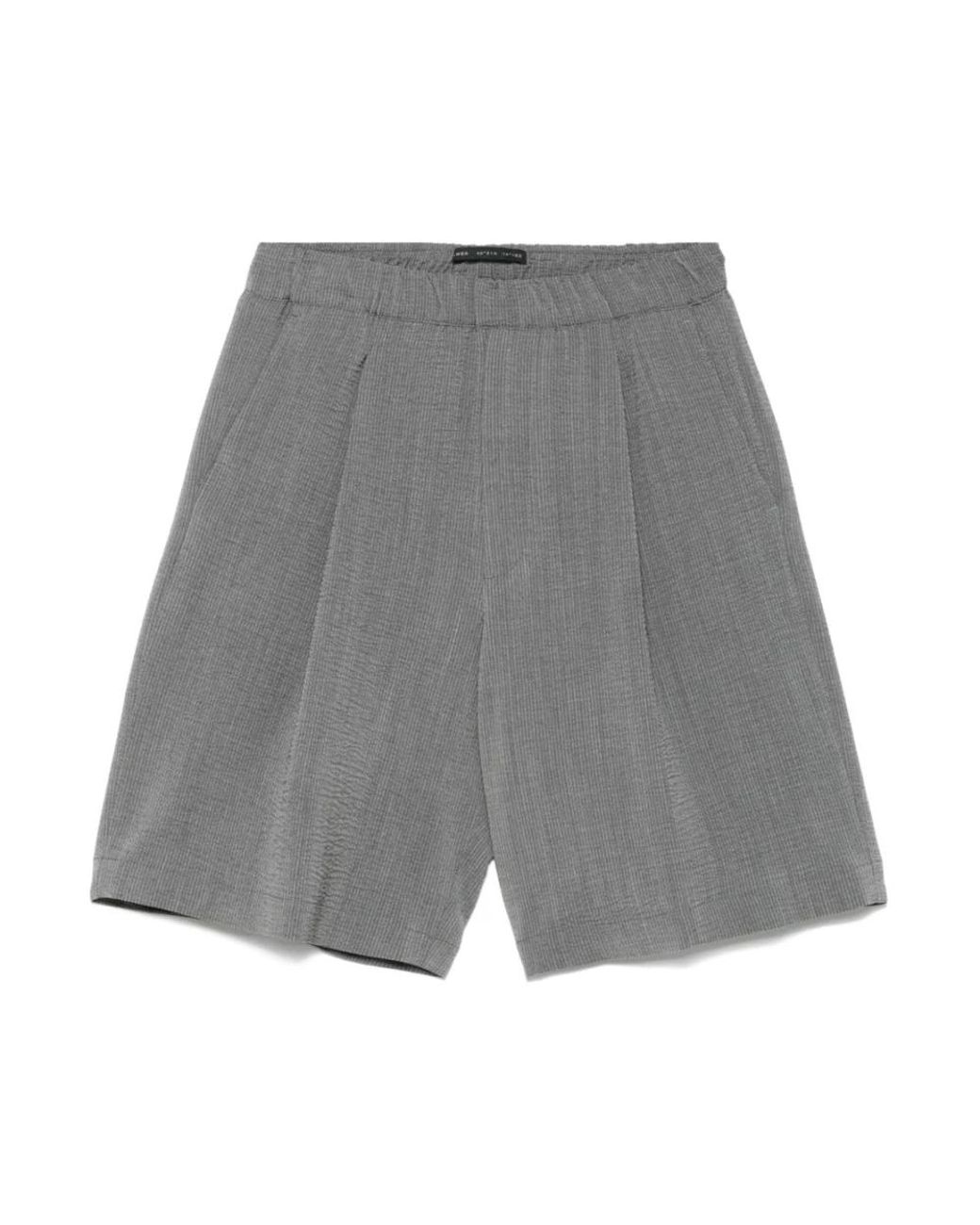 Low Brand Gray Casual Shorts for men