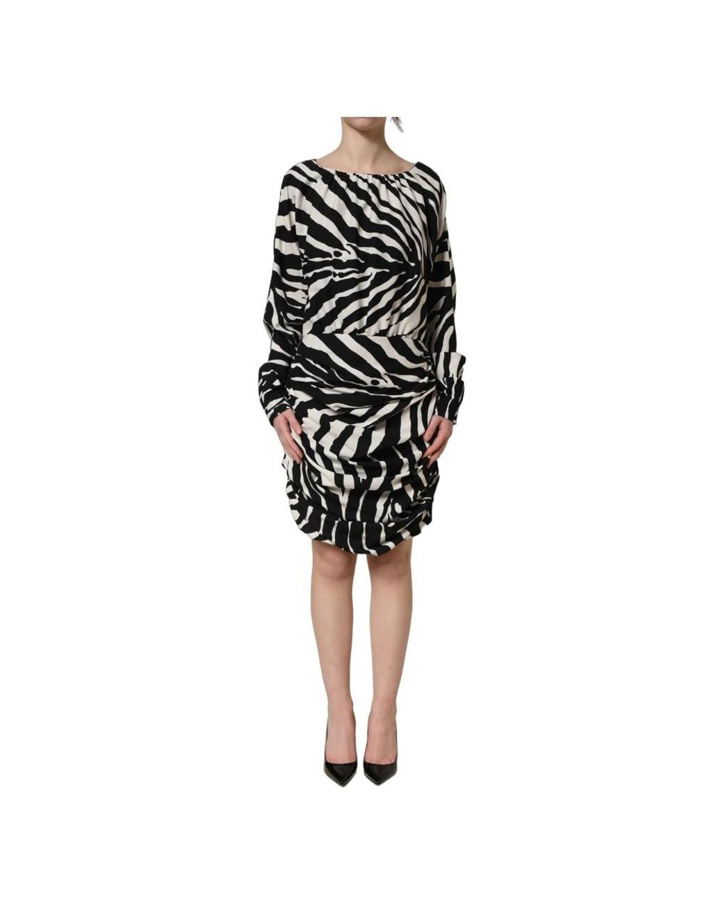 Dolce & Gabbana Black Short Dresses