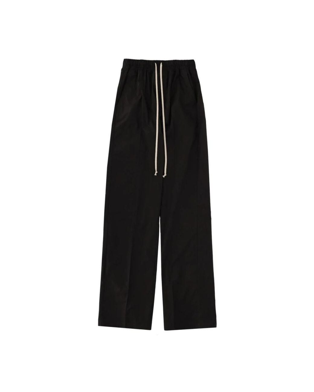Rick Owens Black Wide Trousers