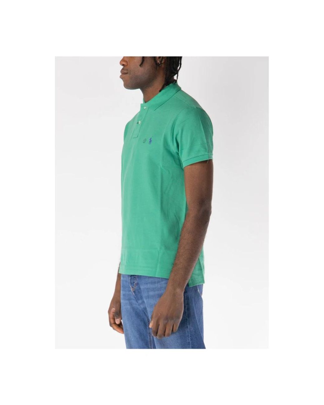 Polo Ralph Lauren Green Polo Shirts for men