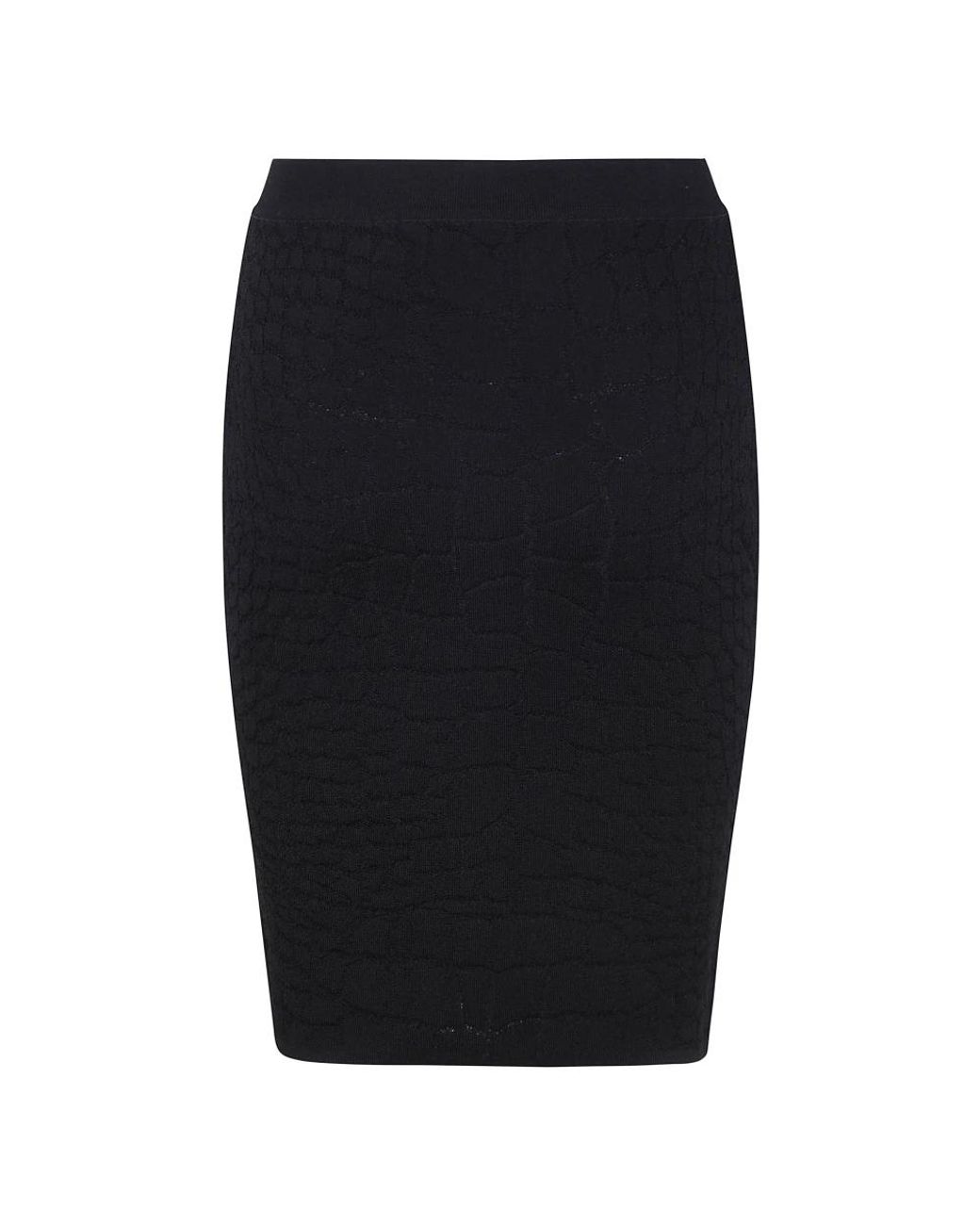 Balmain Black Midi Skirts