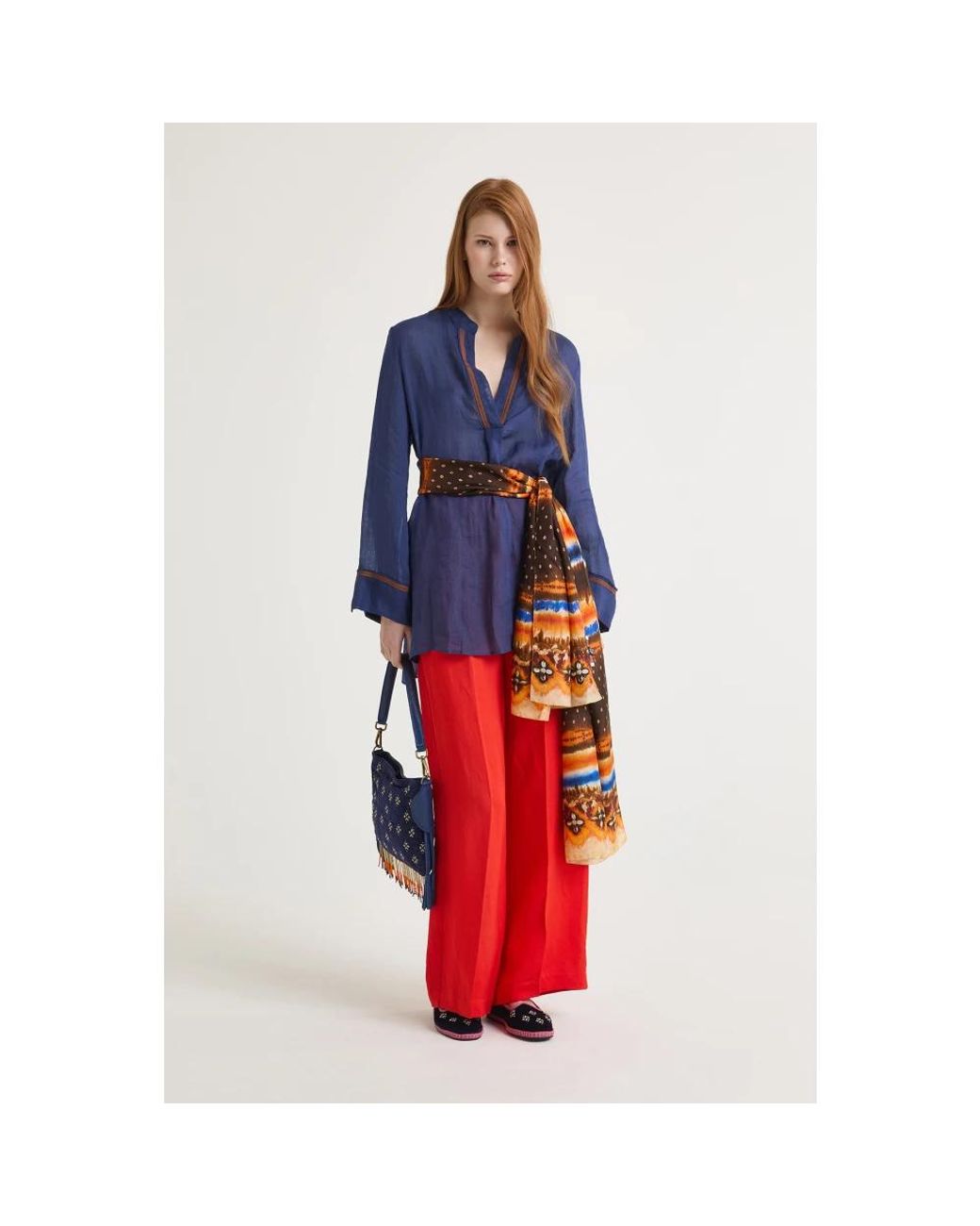Blouses Maliparmi de color Blue