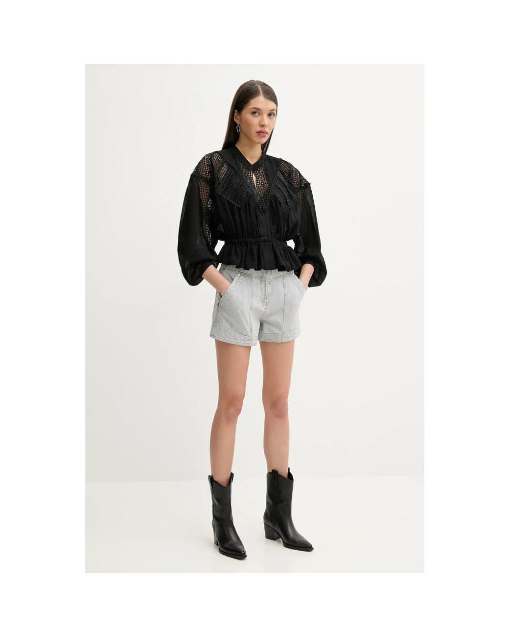 Blouses IRO de color Black