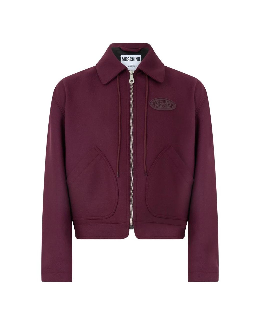 Moschino Purple Light Jackets for men