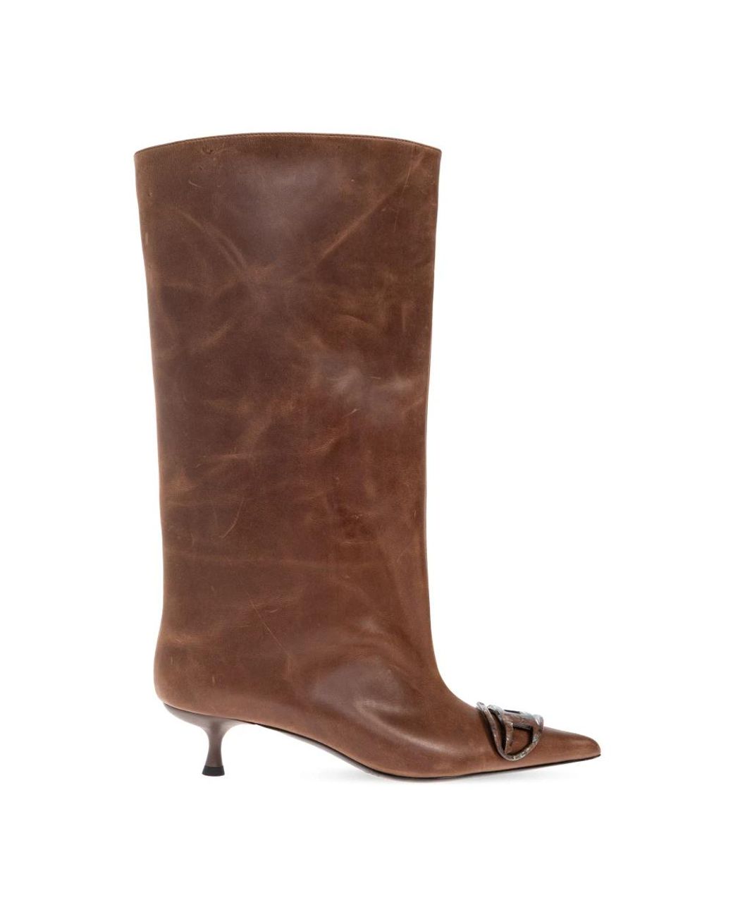DIESEL Brown Heeled Boots